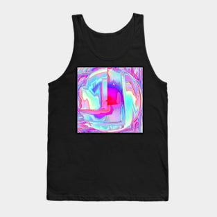 A rainbow globe Tank Top